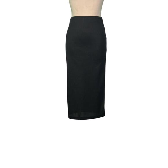 FOREVER 21 black pull on knit pencil skirt size Small - Picture 11 of 16